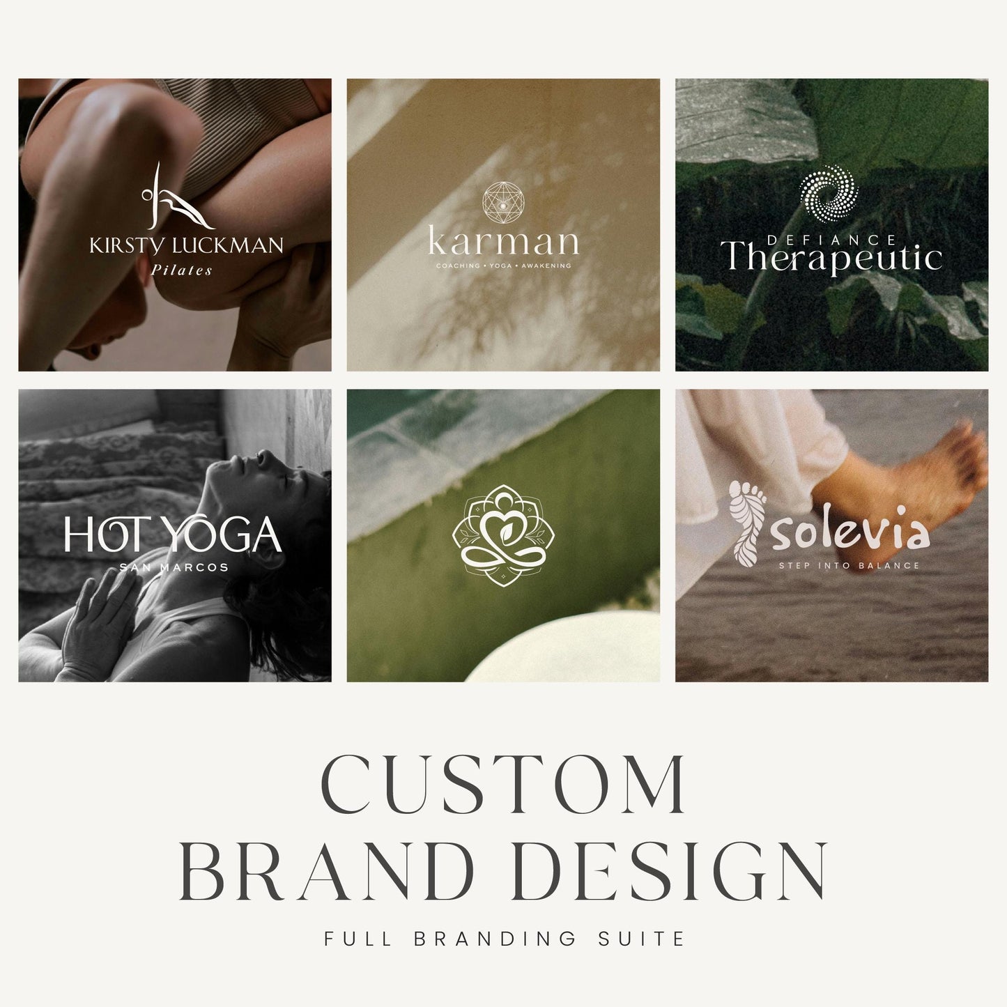 Custom Brand Design - Full Logo Suite & Brand Creative Direction Package