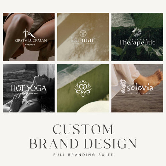 Custom Brand Design - Full Logo Suite & Brand Creative Direction Package