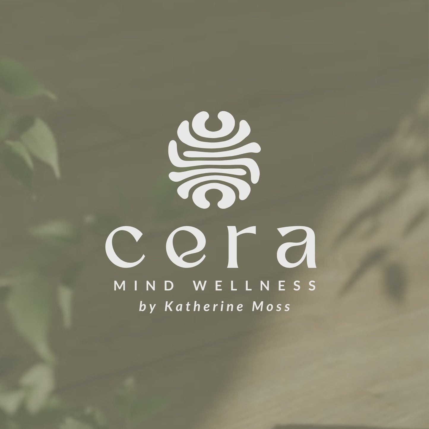 Wellness Brand Logo – Minimalist Logo Design | Abstract Canva Template