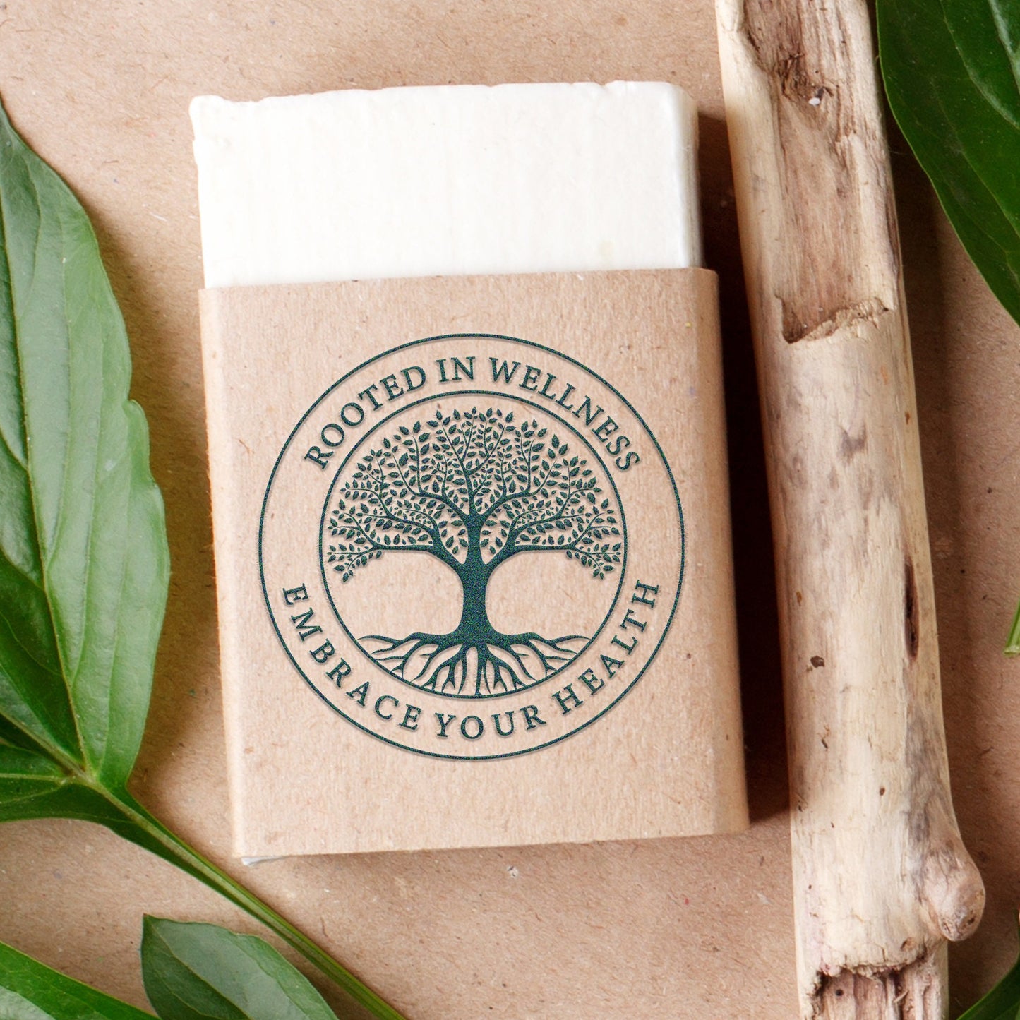 Wellness Tree Logo – Custom Health & Beauty Branding With Nature Inspired Design