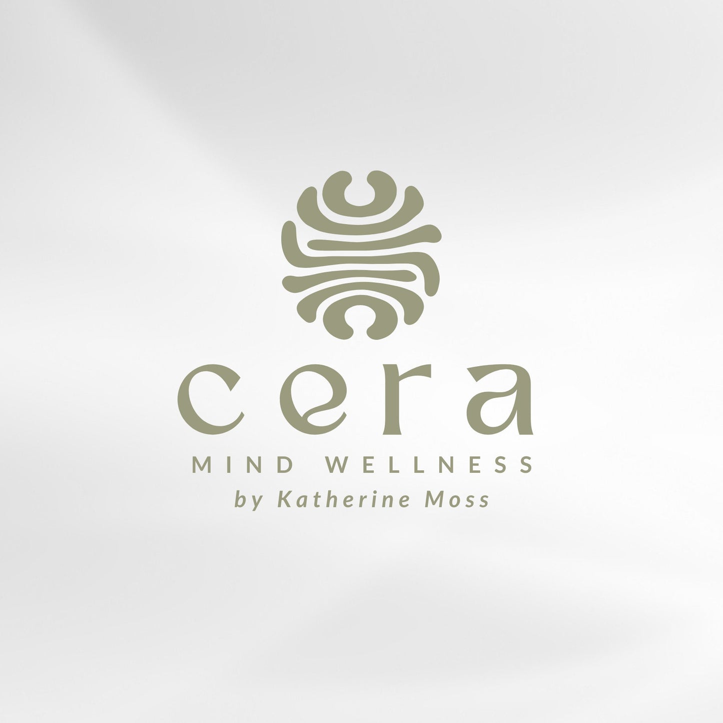 Wellness Brand Logo – Minimalist Logo Design | Abstract Canva Template