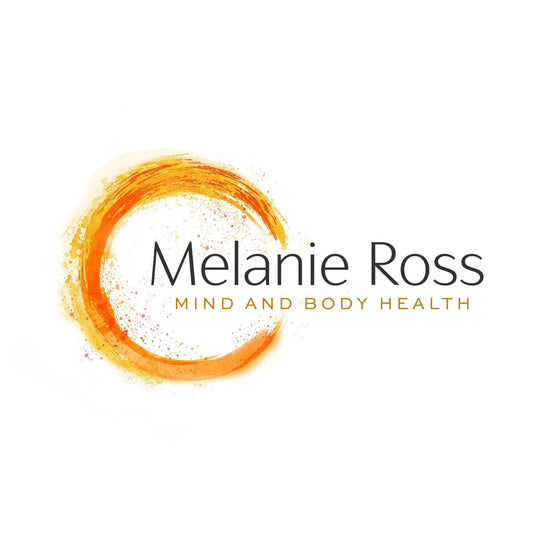 fitness logo design orange enso circle